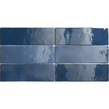 Equipe Artisan Colonial Blue 6.5cm x 20cm Wall Tile