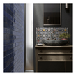 Equipe Artisan Colonial Blue 6.5cm x 20cm Wall Tile
