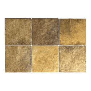 Equipe Artisan Gold 13.2cm x 13.2cm Wall Tile