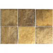 Equipe Artisan Gold 13.2cm x 13.2cm Wall Tile