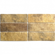 Equipe Artisan Gold 6.5cm x 20cm Wall Tile