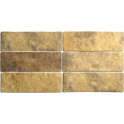 Equipe Artisan Gold 6.5cm x 20cm Wall Tile