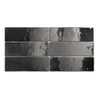 Equipe Artisan Graphite 6.5cm x 20cm Wall Tile