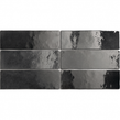 Equipe Artisan Graphite 6.5cm x 20cm Wall Tile