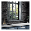 Equipe Artisan Graphite 6.5cm x 20cm Wall Tile