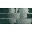 Equipe Artisan Moss Green 6.5cm x 20cm Wall Tile