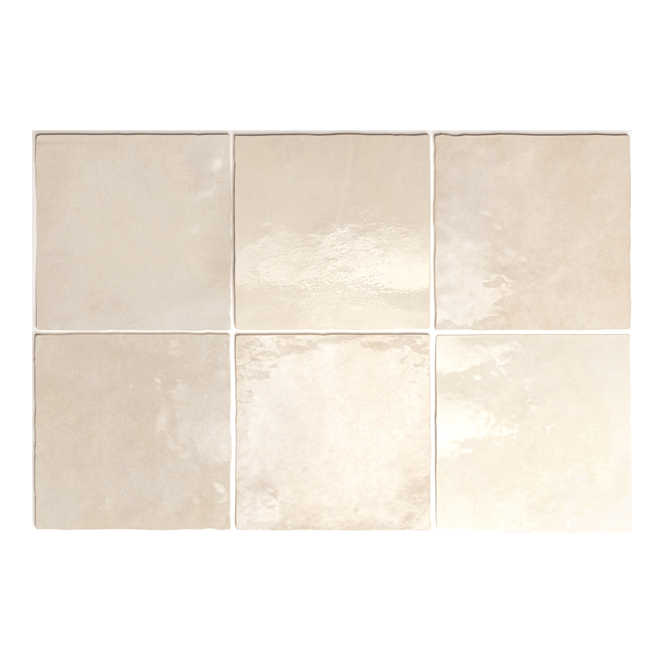 Equipe Artisan Ochre 13.2cm x 13.2cm Wall Tile
