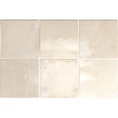 Equipe Artisan Ochre 13.2cm x 13.2cm Wall Tile