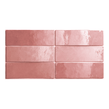 Equipe Artisan Rose Mallow 6.5cm x 20cm Wall Tile