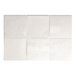 Equipe Artisan White 13.2cm x 13.2cm Wall Tile
