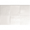 Equipe Artisan White 13.2cm x 13.2cm Wall Tile