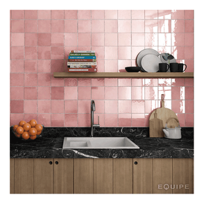Equipe Artist Rose Mallow 13.2cm x 13.2cm Wall Tile