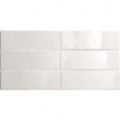 Equipe Artist White 6.5cm x 20cm Wall Tile