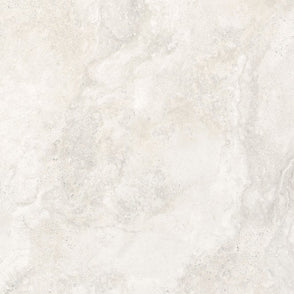Artstone White 60.5cm x 60.5cm Wall and Floor Tile