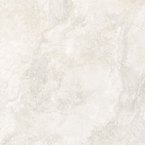 Artstone White 60.5cm x 60.5cm Wall and Floor Tile