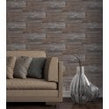 Ash Brown Wood 15cm x 60cm Peel & Stick Panel Tile