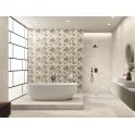 Baldocer Asphalt Off White 60cm x 60cm Wall Tile & Floor Tile