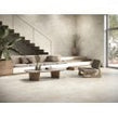 Baldocer Asphalt Off White 60cm x 60cm Wall Tile & Floor Tile