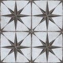 Astral Star Pattern 45cm x 45cm Wall & Floor Tile