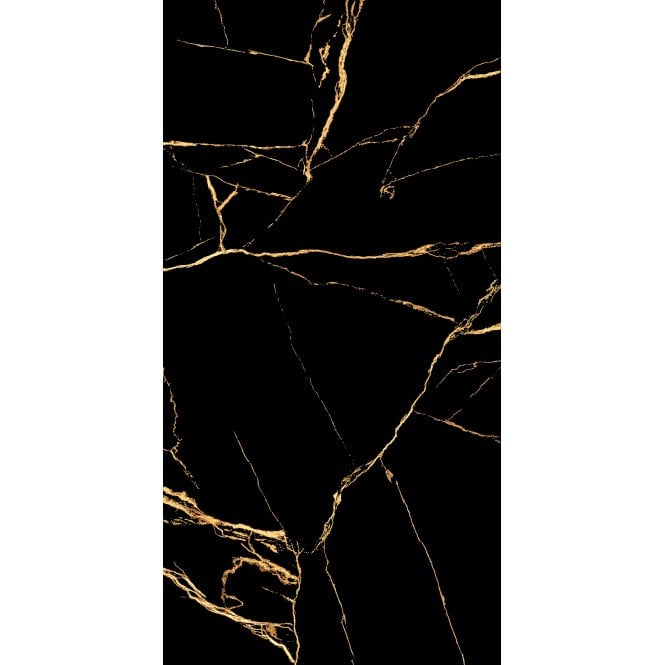 Atlantis Black Polished Wall & Floor Tile 60cm x 120cm