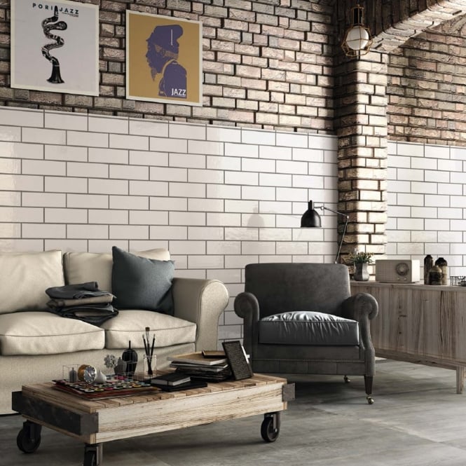 Aura Shell Matt 10cm x 30cm Wall Tile