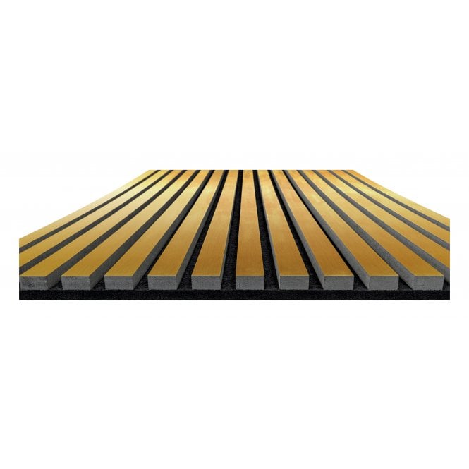 Auryn Gold Acoustic Wood Panel 240cm x 60cm x 21mm