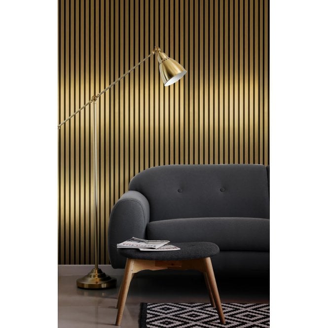 Auryn Gold Acoustic Wood Panel 240cm x 60cm x 21mm