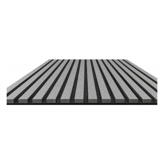 Auryn Silver Acoustic Wood Panel 240cm x 60cm x 21mm