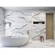 B&W Marble Polished 60cm x 120cm Wall and Floor Tile