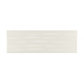 Bachata Cream 9.8cm x 29.8cm Wall Tile