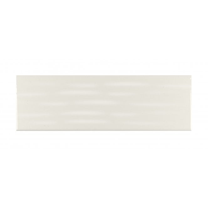Bachata Cream 9.8cm x 29.8cm Wall Tile