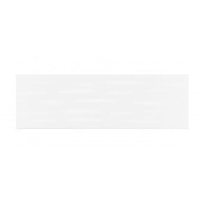 Bachata White Matt 9.8cm x 29.8cm Wall Tile