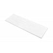 Bachata White Matt 9.8cm x 29.8cm Wall Tile