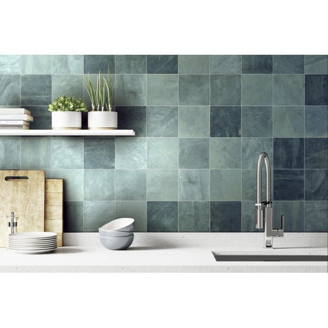 Bali Verde 33.3cm x 33.3cm Wall & Floor Tile