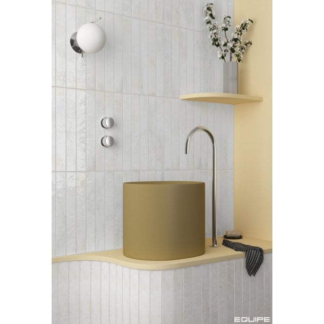 Equipe Bali White 5cm x 40cm Wall Tile