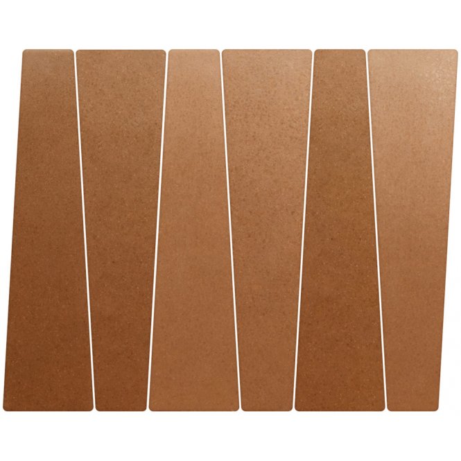 Equipe Bamboo Barro 5.6cm x 22.4cm Wall and Floor Tile
