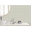 Bamboo Mushroom Grey Matt 29.7cm x 29.7cm Mosaic Tile