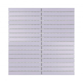 Bamboo Periwinkle Purple Matt 29.7cm x 29.7cm Mosaic Tile