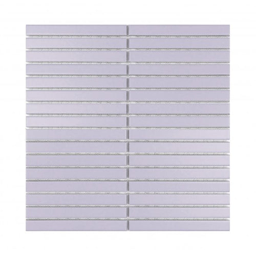 Bamboo Periwinkle Purple Matt 29.7cm x 29.7cm Mosaic Tile