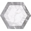 Bardiglio Geo Hexagon 17.5cm x 20cm Wall & Floor Tile