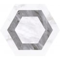 Bardiglio Geo Hexagon 17.5cm x 20cm Wall & Floor Tile