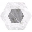 Bardiglio Geo Hexagon 17.5cm x 20cm Wall & Floor Tile
