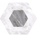 Bardiglio Geo Hexagon 17.5cm x 20cm Wall & Floor Tile