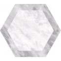 Bardiglio Geo Hexagon 17.5cm x 20cm Wall & Floor Tile