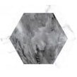 Bardiglio Geo Hexagon 17.5cm x 20cm Wall & Floor Tile