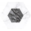 Bardiglio Geo Hexagon 17.5cm x 20cm Wall & Floor Tile