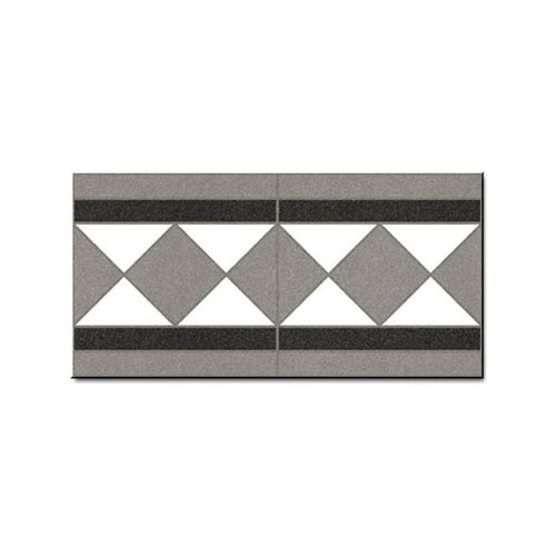 Barnet Basildon Blanco 15.8cm x 31.6cm Border Tile