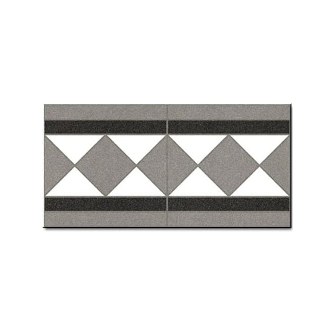 Barnet Basildon Blanco 15.8cm x 31.6cm Border Tile