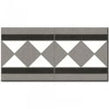 Barnet Basildon Blanco 15.8cm x 31.6cm Border Tile