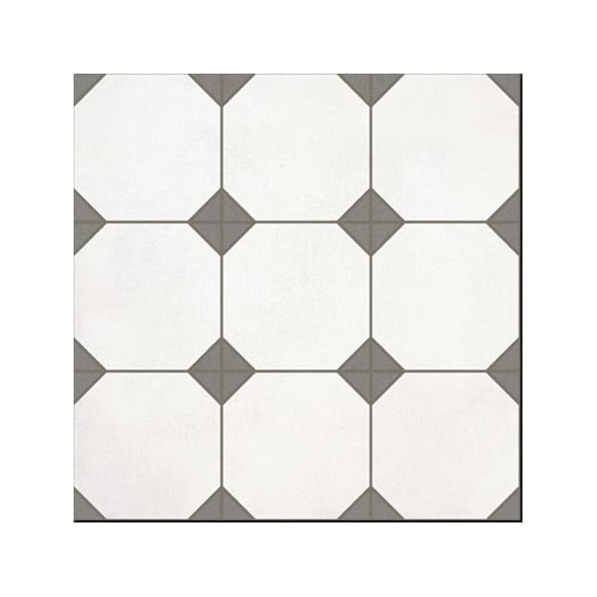 Barnet Carron Blanco 31.6cm x 31.6cm Wall and Floor Tile